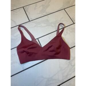 Lululemon Like Nothing Bra Size 32c   Misty Merlot Seamless Wireless Comfort